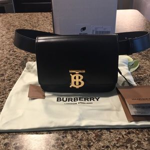 Sold NWT  Burberry TB Belt Bag